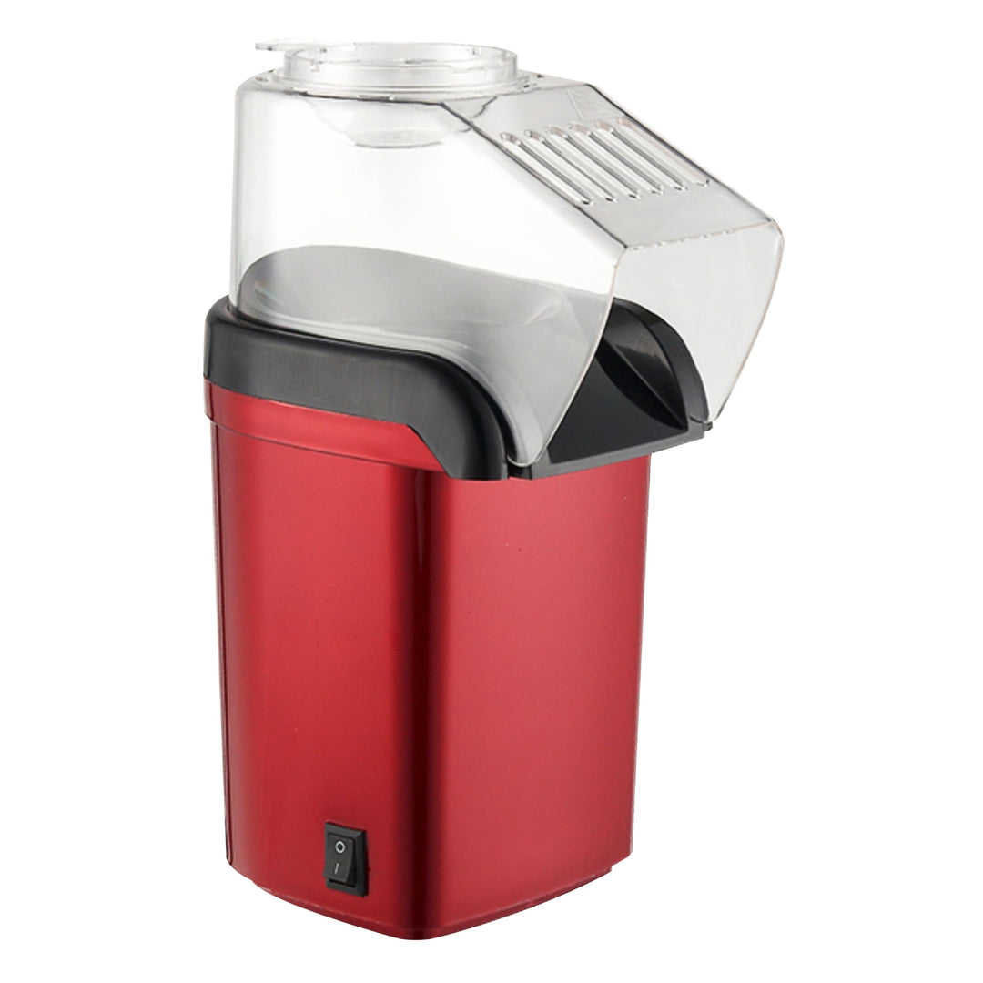 Popcornmaschine Popcorn Maker für Zuhause | leistungsstarke fettfreie schnelle Zubereitung mit Heiss