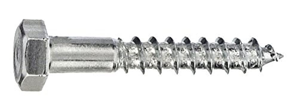 Connex Sechskant-Holzschrauben 8 x 50 mm, Edelstahl, DIN 571, 1000 g, KL4528050, 8 x 50 mm
