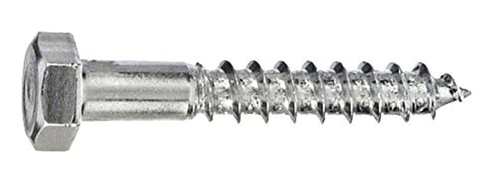Connex Sechskant-Holzschrauben 8 x 50 mm, Edelstahl, DIN 571, 1000 g, KL4528050, 8 x 50 mm
