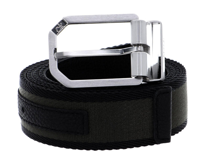 Calvin Klein Reversible Belt 3.5 W110 Black/Olive