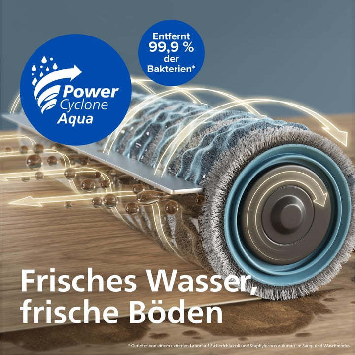 Philips 9000 Series Saug- und Wischroboter - mit automatischer Staubabsaugstation, rollender Wischmo