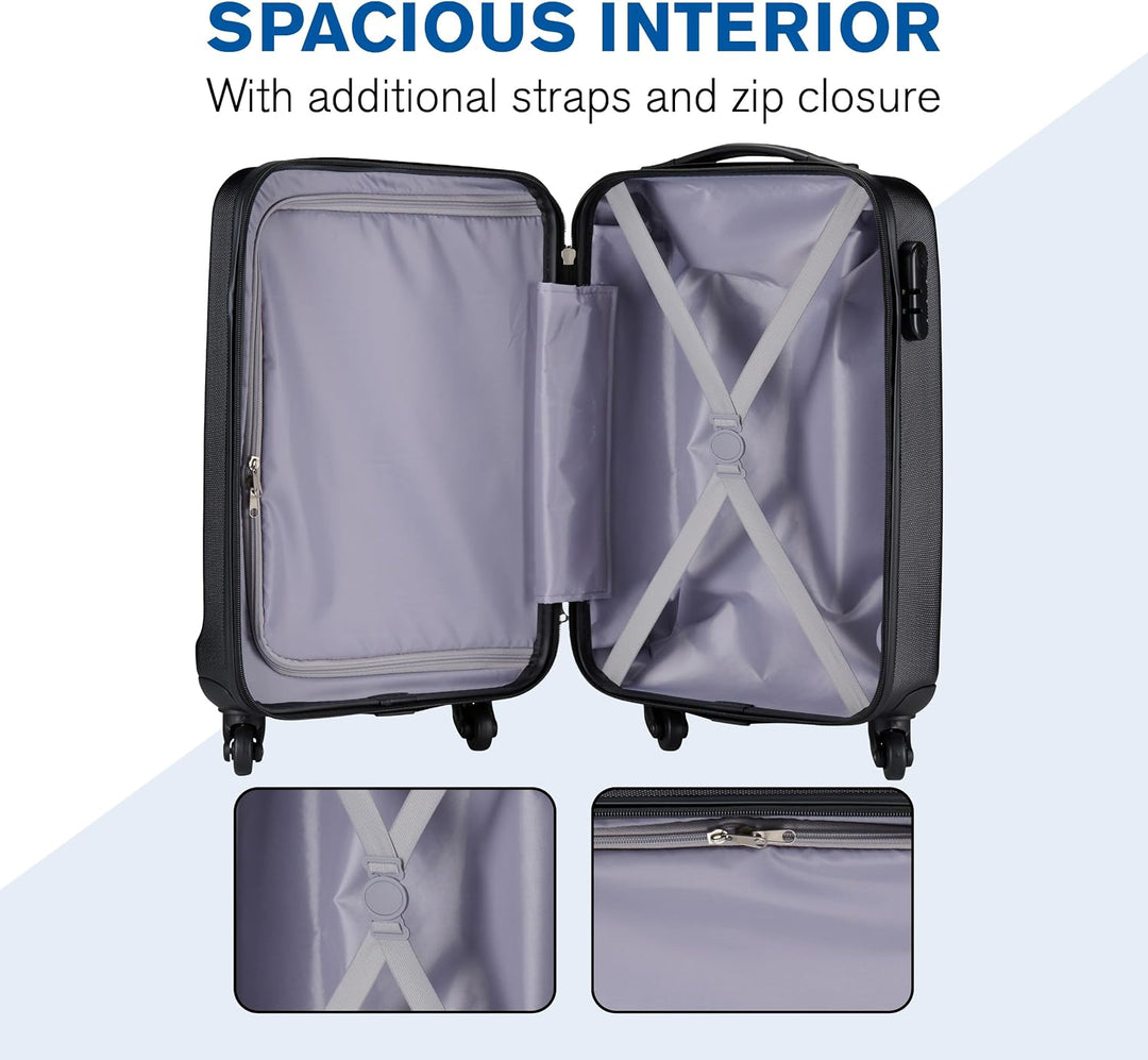 Slazenger Kofferset - Kofferset 3-Teilig Hartschale - ABS Material - Koffer set - Reisekoffer Set -