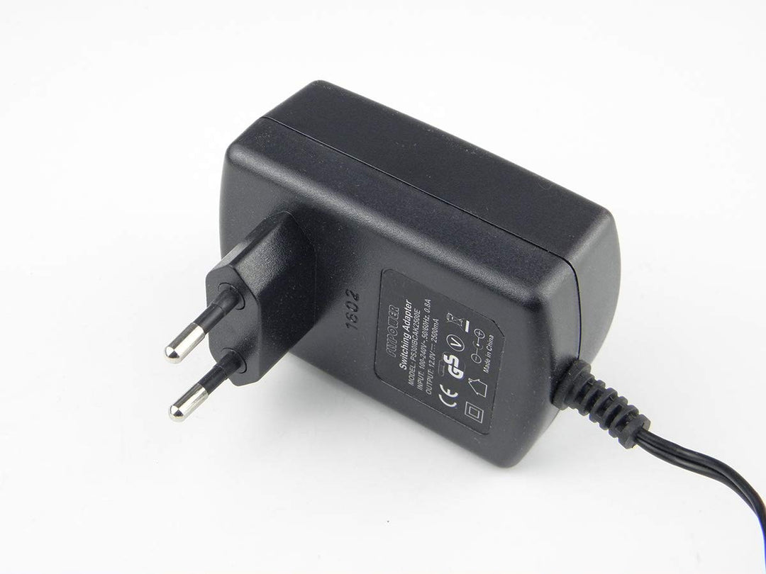CHANCS TYC-40 12V DC 5RPM Welle 33mm mit DC Stromadapter Eingang 110V/240V Ausgang DC 12V Elektromot
