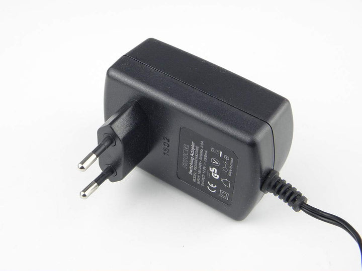 CHANCS TYC-40 12V DC 5RPM Welle 33mm mit DC Stromadapter Eingang 110V/240V Ausgang DC 12V Elektromot