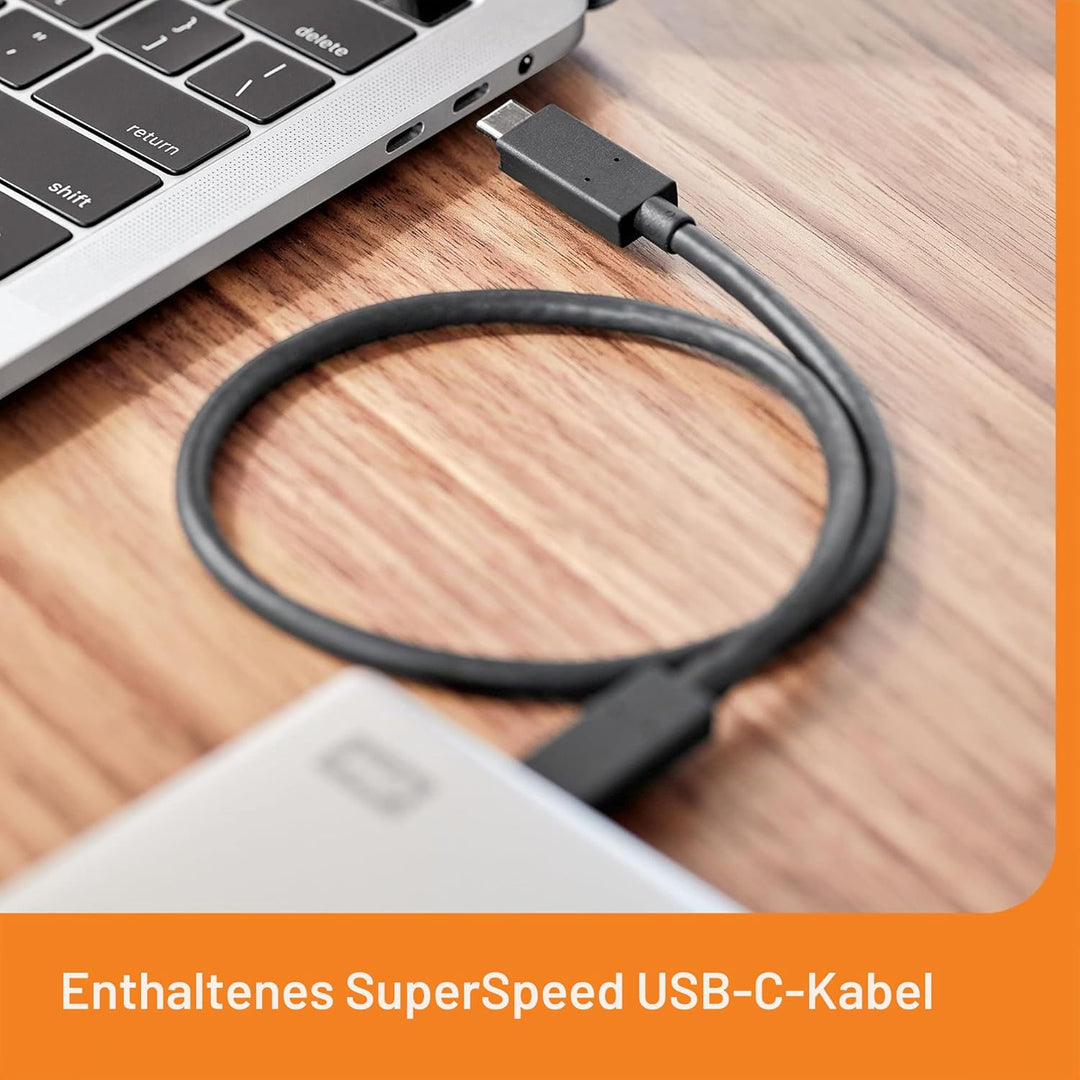 WD My Passport Ultra for Mac externe Festplatte 4 TB (mobiler Speicher, herunterladbare Software, Pa