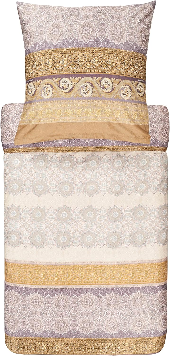 Bassetti Bettwäsche, Baumwolle, BEIGE, 155x220, 2, 155x220