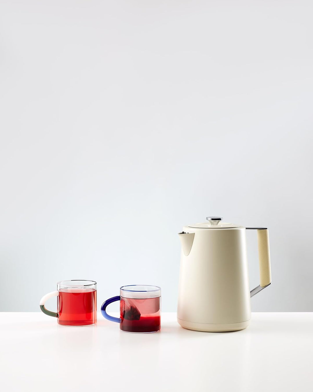SAKI Luna Elektrischer Wasserkocher mit 7 Voreinstellungen, 60 Minuten, 1,75 l Temperaturbehälter, 3