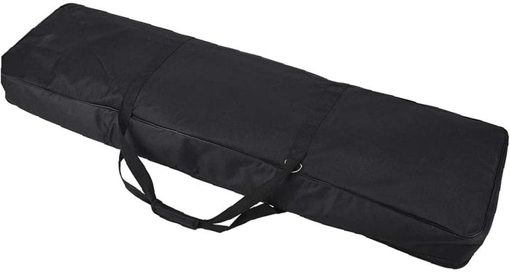 NIDONE Klaviertasche für elektronisches Klavier, 88 Tasten, universal, dick, wasserdicht, Schwarz, S
