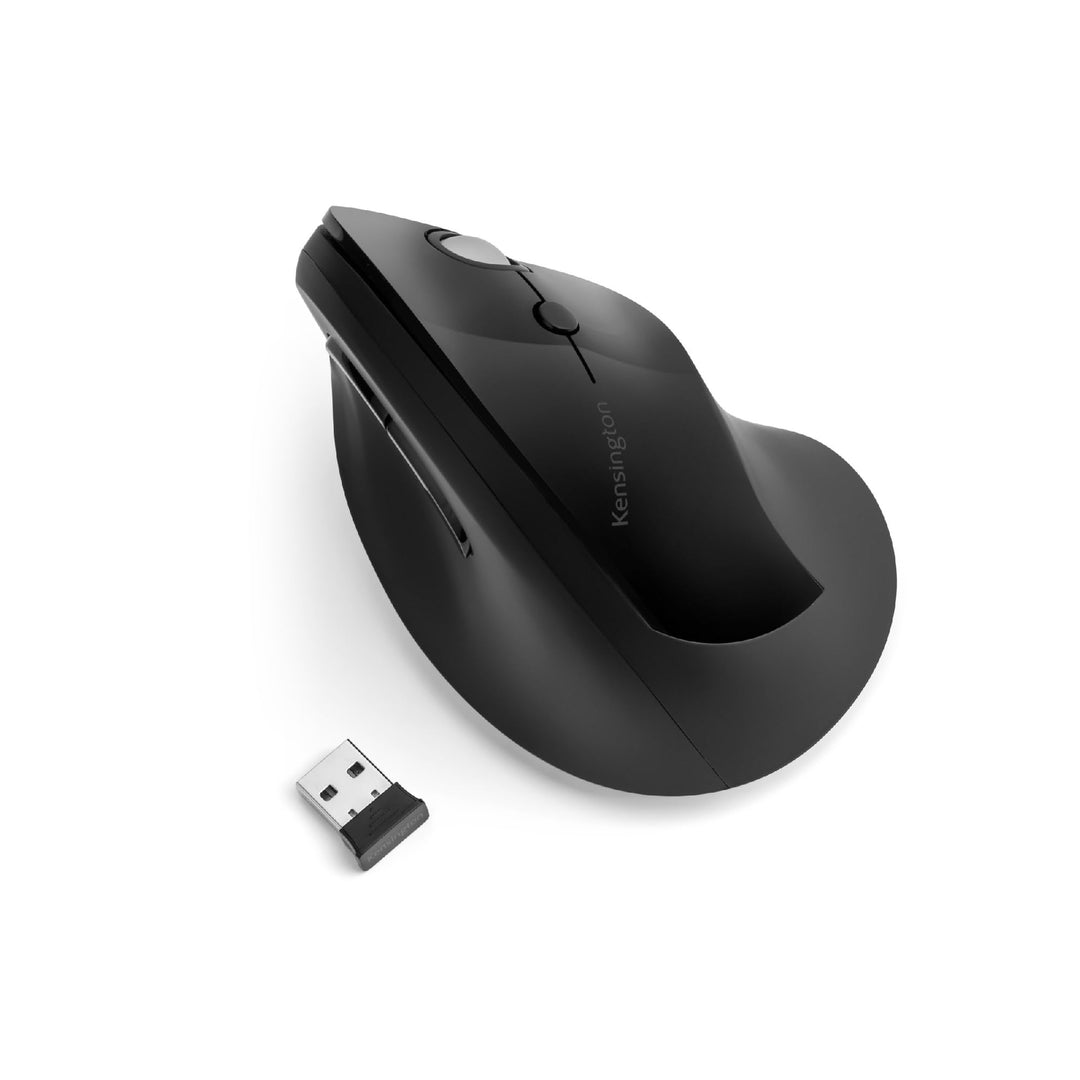 Kensington Kabellose ergonomische vertikale Maus, Wireless Pro Fit Ergo Vertikale Computermaus mit S