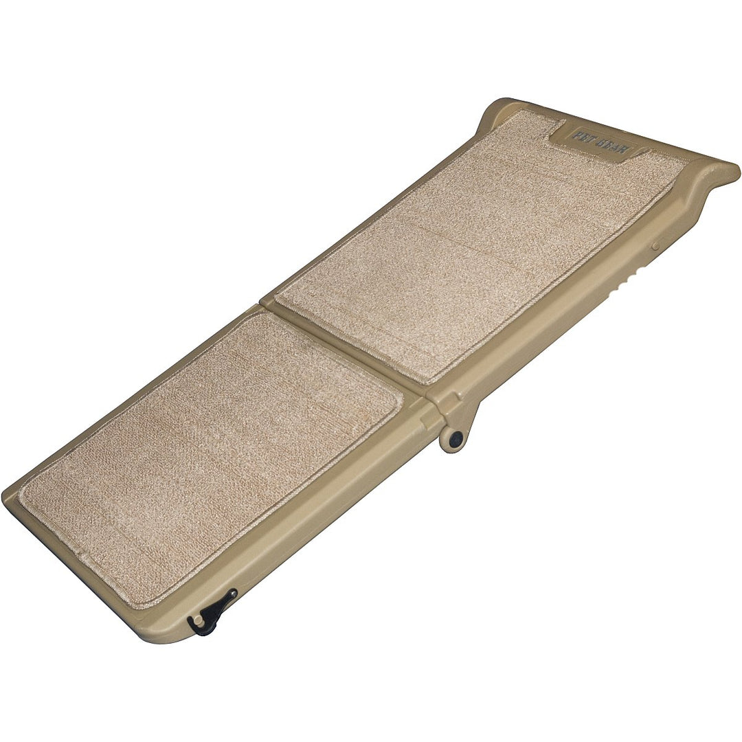 Pet Gear Doppelfaltbare halbe Rampe für den Innenbereich, Tan Bi-Fold Half Ramp 42" L, Tan, Bi-Fold