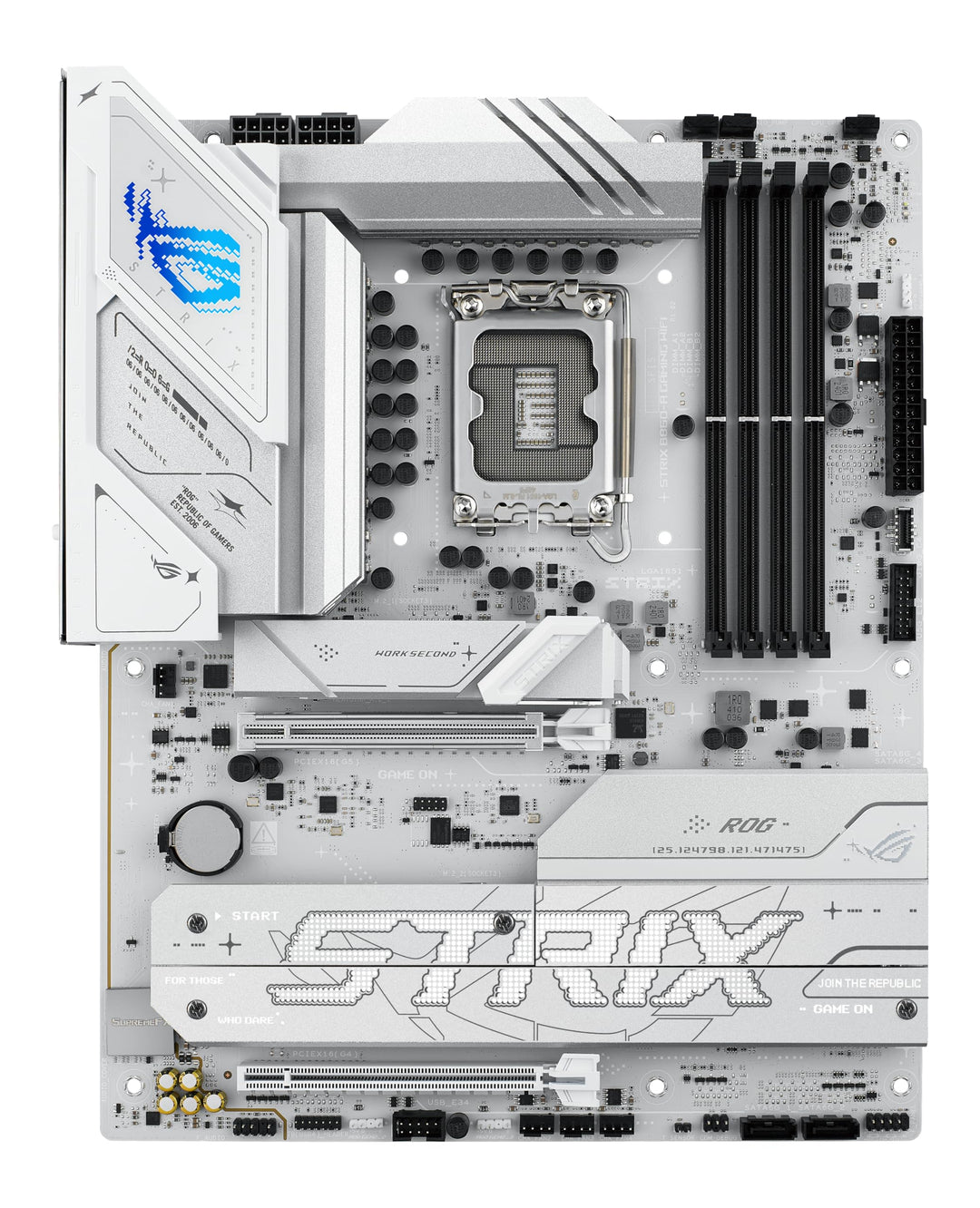 ASUS ROG STRIX B760-A GAMING WIFI Mainboard Sockel Intel LGA 1700 (Intel B760, ATX, DDR5 Speicher, P
