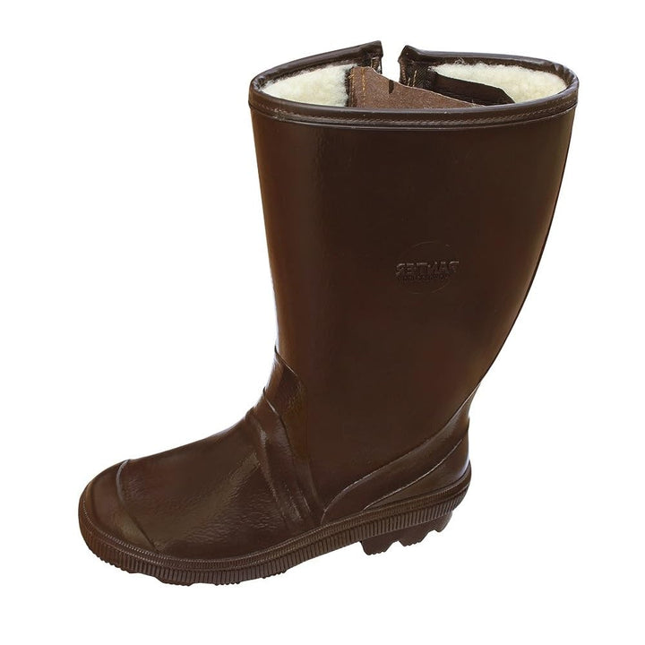 Panter Ingenio 381052727 Gummistiefel Klasse 0 mit Wollfutter Braun Grösse: 42 42 EU Braun, 42 EU Br