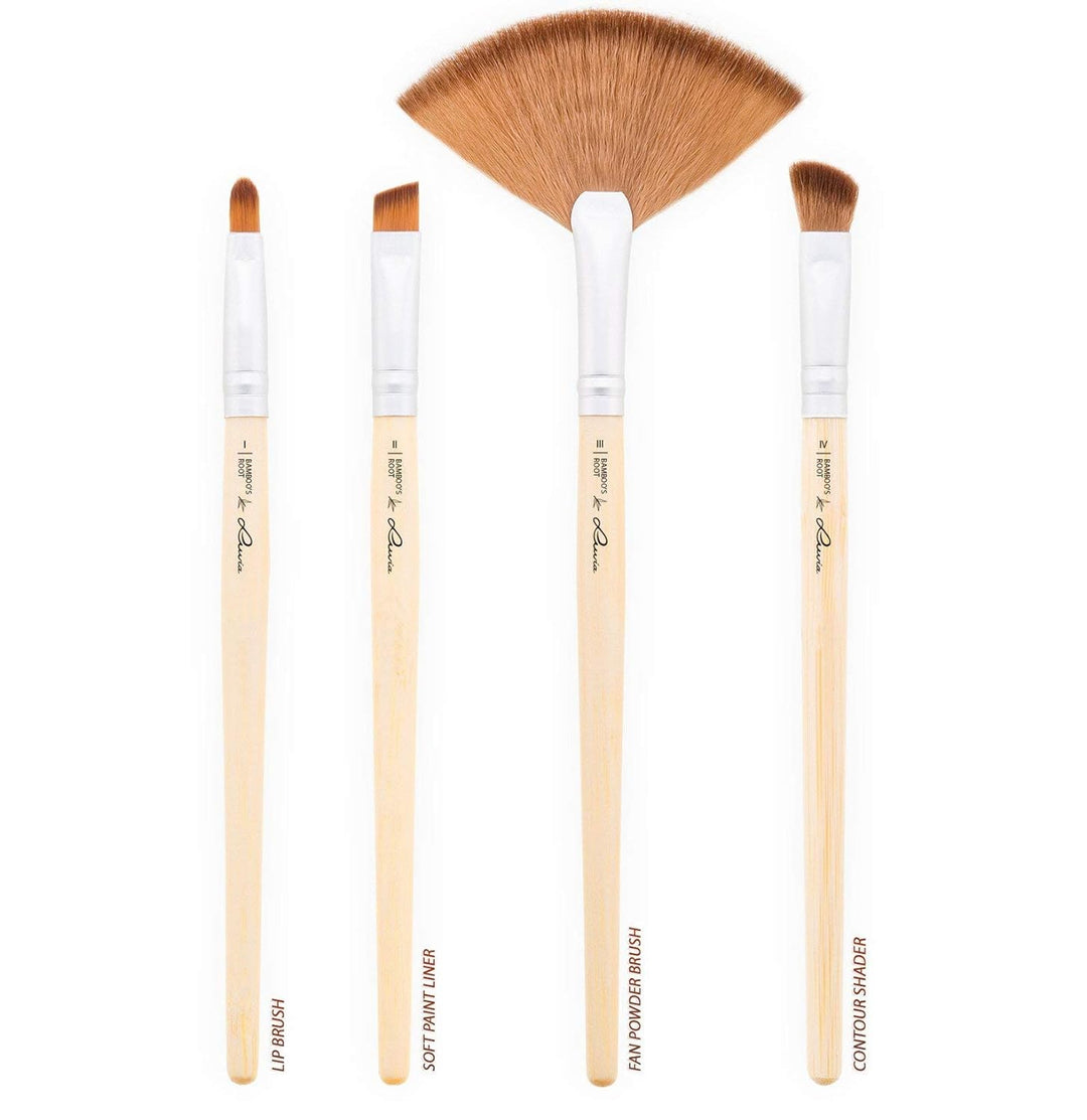 Vegane Kosmetik Pinsel, Luvia Cosmetics, 12 Make-Up Schminkpinsel Im Pinsel-Set, Für Sensible Haut,