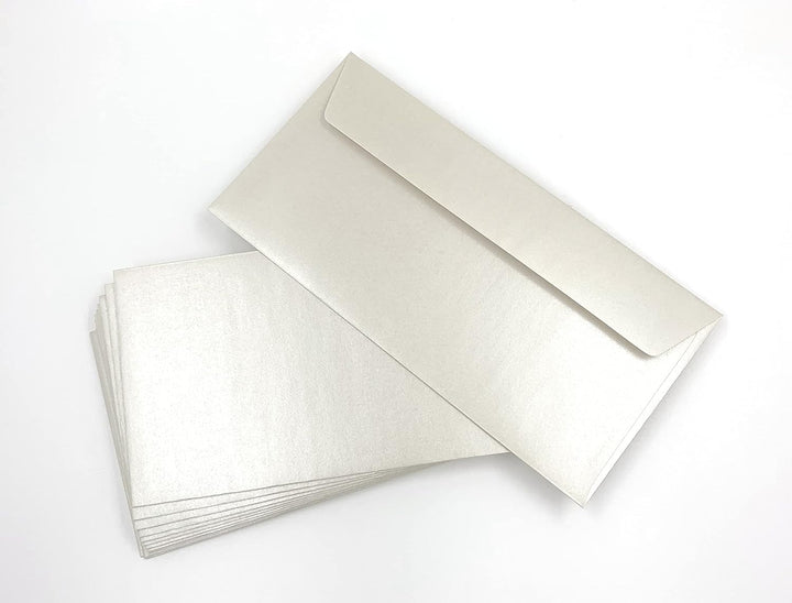umschlag-discount – perlmuttfarbene Briefumschläge ohne Sichtfenster für hochwertige Sendungen, Einl