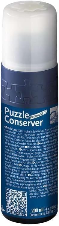 Ravensburger Puzzlemappe für Puzzles mit bis zu 1000 Teilen, Kombination aus Puzzle-Sortierschale &