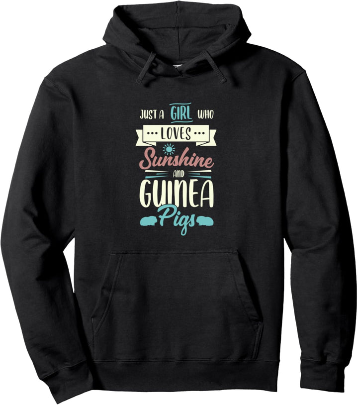 Sunshine and Guinea Pigs Meerschweinchen Pullover Hoodie