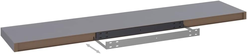 FIRBNUS 4 STK. 120x23,5x3,8 cm Floating Wall Shelf Schweberegal Hängeregal Regale Wandregale Regalbo