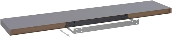 FIRBNUS 4 STK. 120x23,5x3,8 cm Floating Wall Shelf Schweberegal Hängeregal Regale Wandregale Regalbo