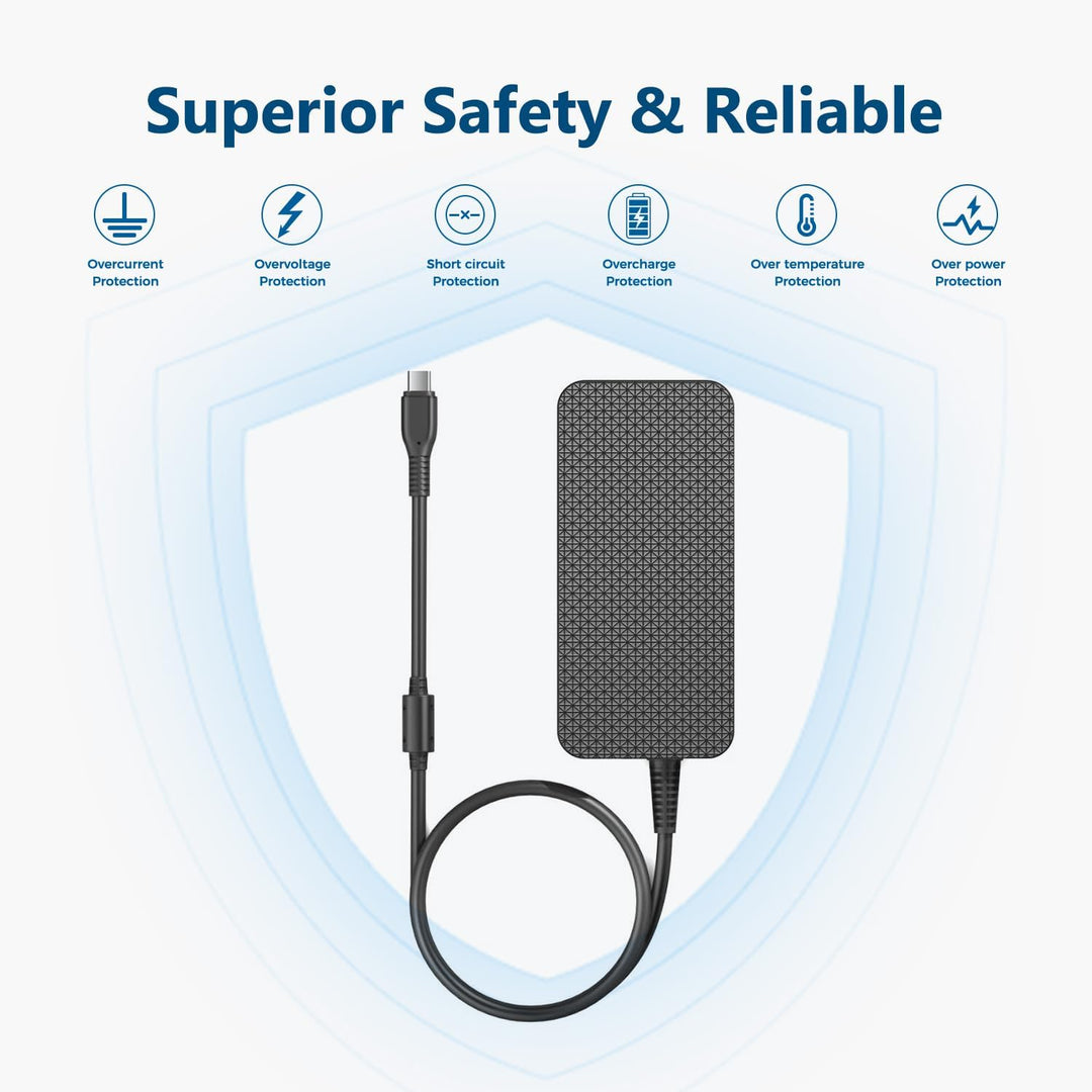KFD PD 65W USB C Ladegerät Netzteil für DJI Avata Mini 2 SE, 4 Pro 3 Pro Air 3 2S Mavic 3 Classic Ci