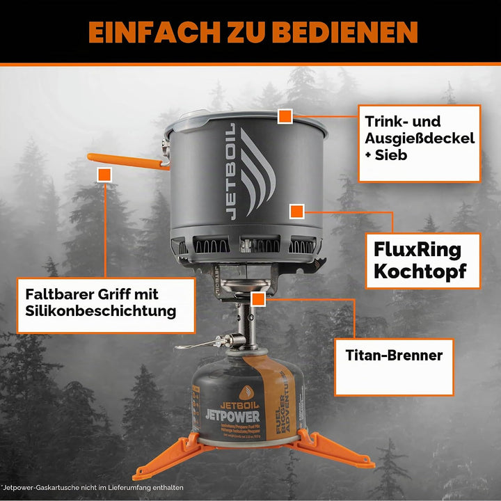 Jetboil Unzutreffend Stash Backpacking Herd, Metall, None or Other