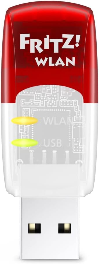 AVM FRITZ!WLAN Stick AC 430 MU-MIMO (bis zu 433 MBit/s, Dualband-WLAN für 2,4-GHz- oder 5-GHz-Verbin