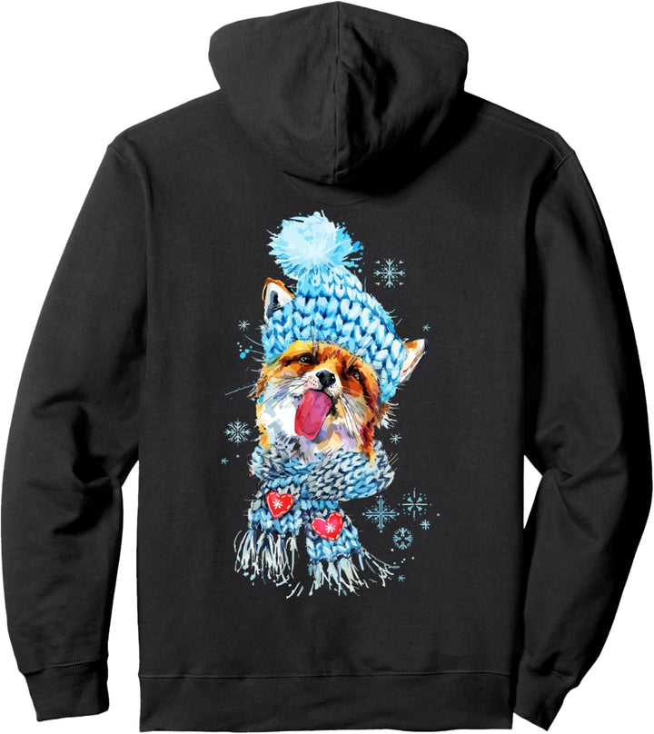 Winter Fuchs Pullover Hoodie