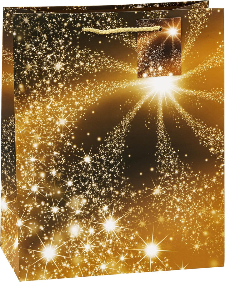 TSI Geschenktüten WEIHNACHTEN SERIE 8, 12er Packung, Grösse: Gross (HxBxT 32 x 26 x 13,5 cm), Art. N