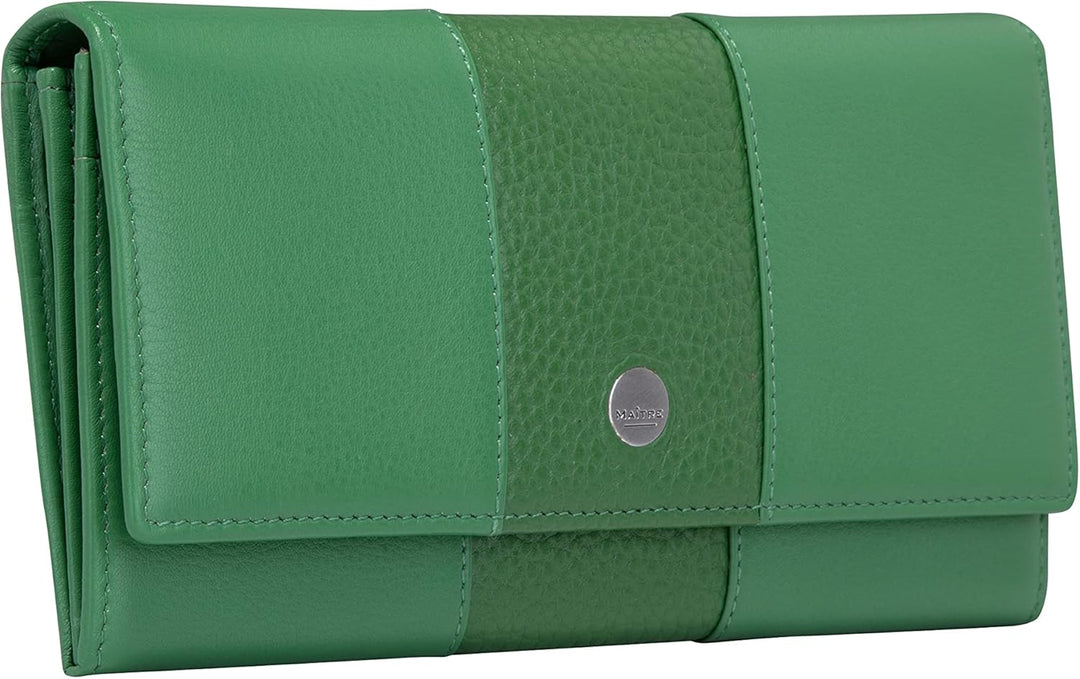 Maitre - auen diedburg purse lh10f castlerock 18,5X10X3 Farbe:grün / Material:polyester,leather, 18,