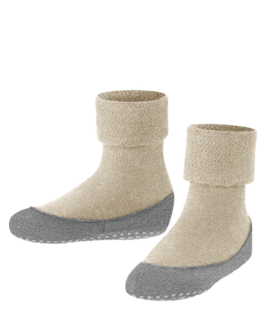 FALKE Unisex Kinder Cosyshoe Haussocken rutschhemmende Noppen auf der Filzsohle komfortabel warm mit