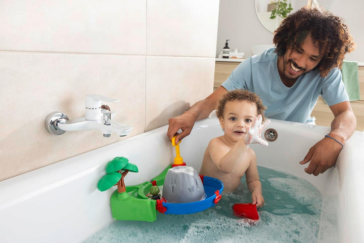 AquaPlay Sploshy Volcano Badewannenspielzeug mit Schaummaschine - Wasserspielzeug für Kinder ab 1,5