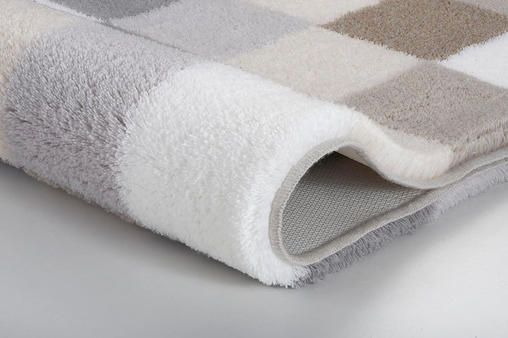 Kleine Wolke Badteppich Caro, Kaschmir 70x120 cm beige, 4004478291430 70 cm x 120 cm Beige, 70 cm x
