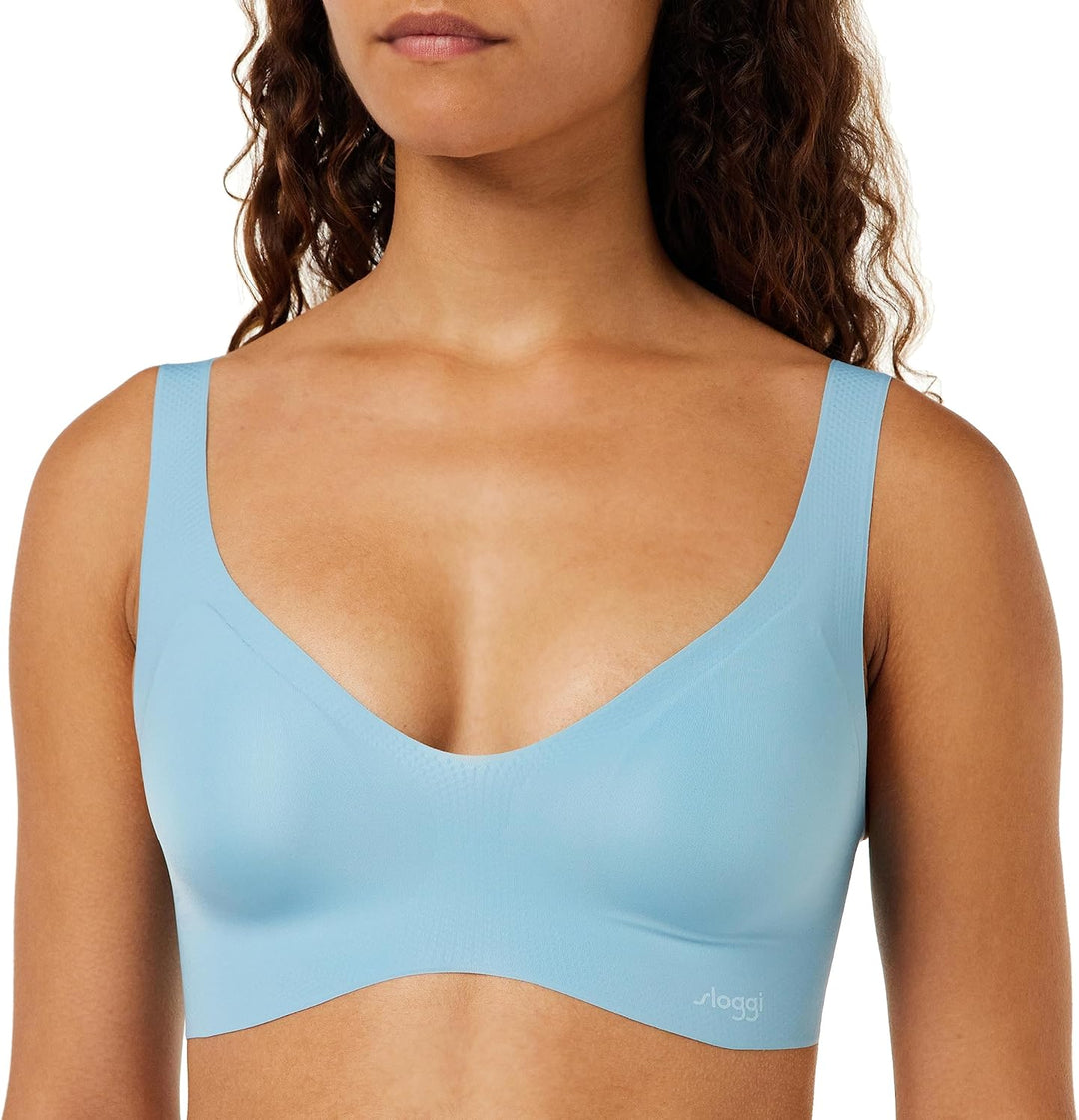 Sloggi Damen Zero Feel Bralette XS Blue Lake01, XS Blue Lake01