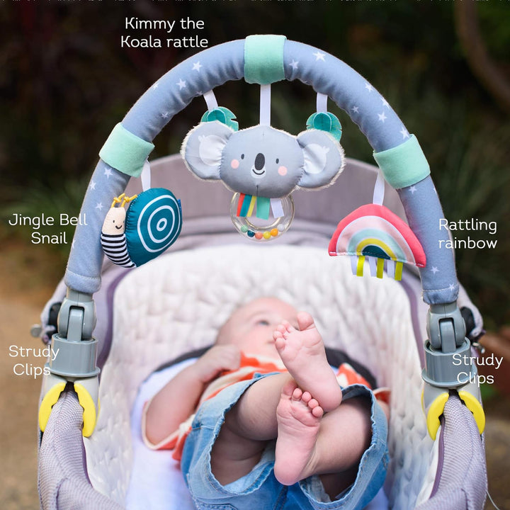 Taf Toys 12625 Kinderwagen-Spielbogen Koala, grau, 710 g