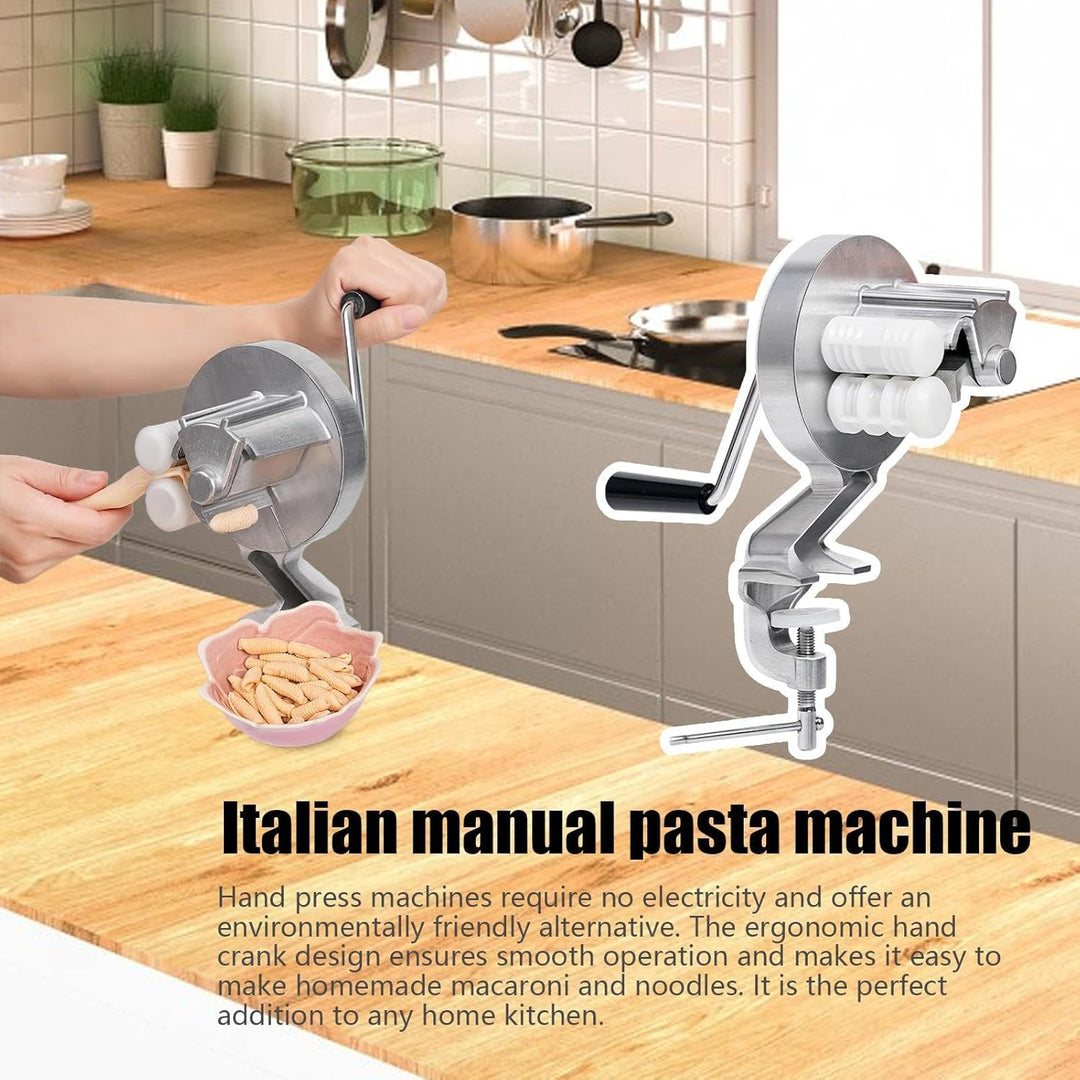 Cavatelli Maker Maschine | Manuelle Cavatelli Maschine | Tragbar Teigpresse Mit Handkurbel | Nudelpr