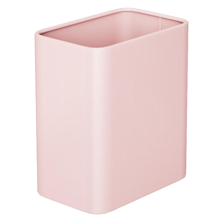 Cesun Pinker Badezimmer-Mülleimer, klein, modern, Metall-Mülleimer, Büroabfalleimer, Edelstahl-Mülle