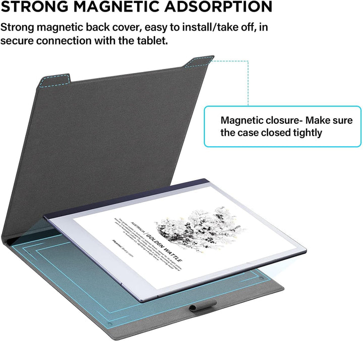 OLAIKE Hülle für Remarkable 2 Paper Tablet 10.3" 2020 freigegeben, Premium PU Leder Smart Cover mit