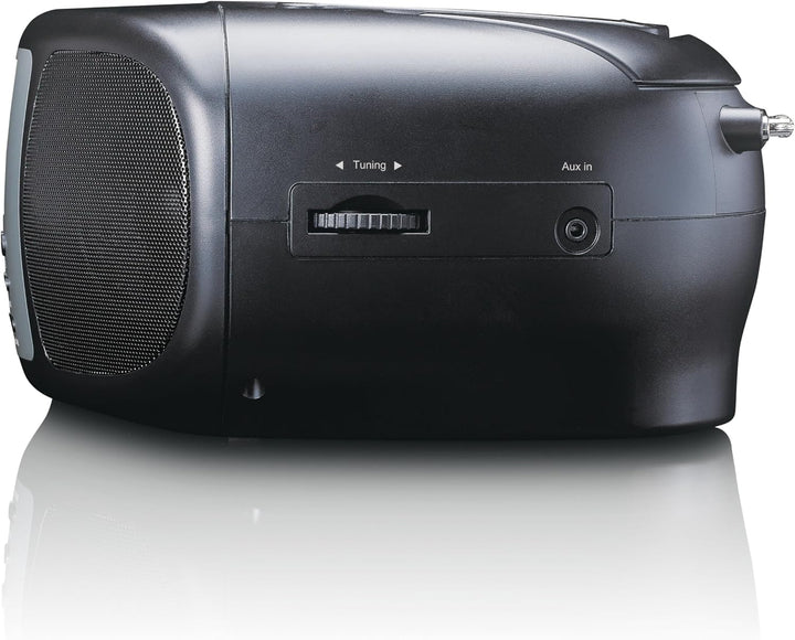 Lenco SCD-860 - tragbares CD-Radio - DAB+ und FM Radio - Bluetooth - Toploader CD-Player - 2,4 TFT D
