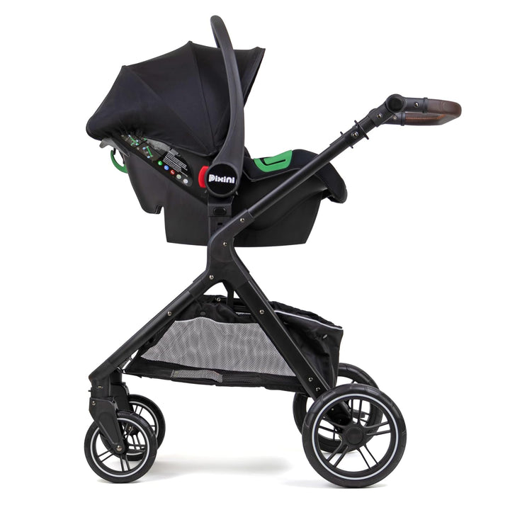 Pixini Nelio Kinderwagen Set 3in1 (altrosa), altrosa
