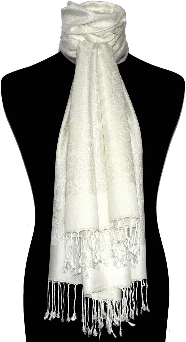 Lorenzo Cana Herrenschal 70% Seide 30% Viskose mit Paisley Muster Schaltuch 70 cm x 190 cm zweifarbi