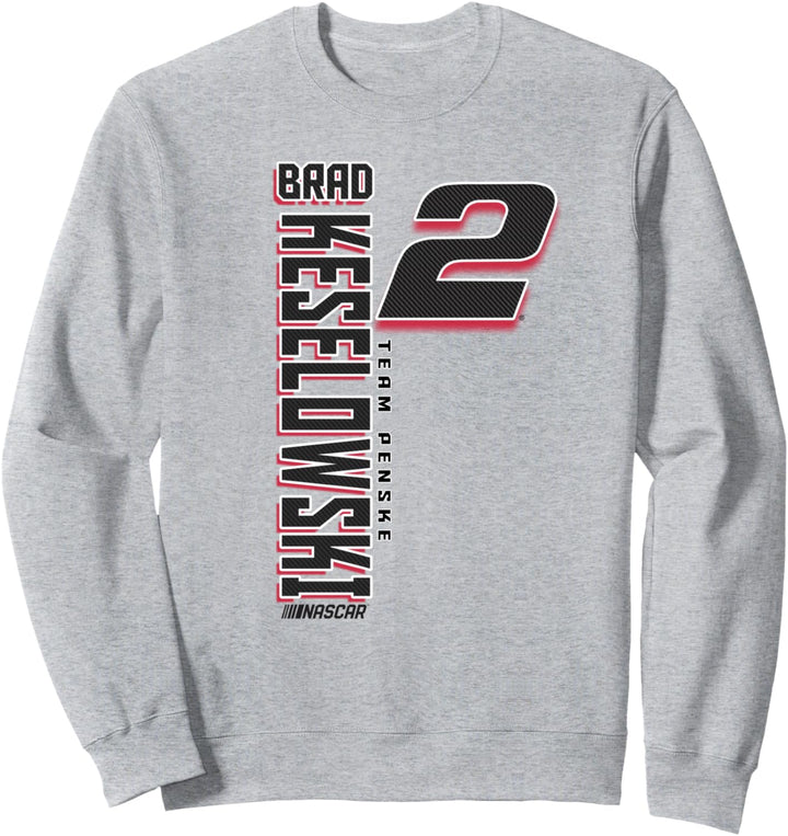NASCAR - Brad Keselowski - Vertical Carbon Fiber Sweatshirt