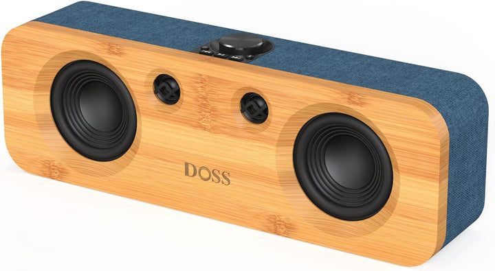 DOSS SoundBox H200 50W Heim-Bluetooth-Lautsprecher mit Dual 3,5-Zoll-Tieftönern, Zwei 2,5 cm Hochtön