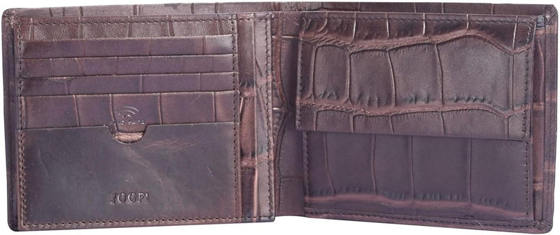 Joop! fano Typhon BillFold MH9 M Dark Brown, M Dark Brown