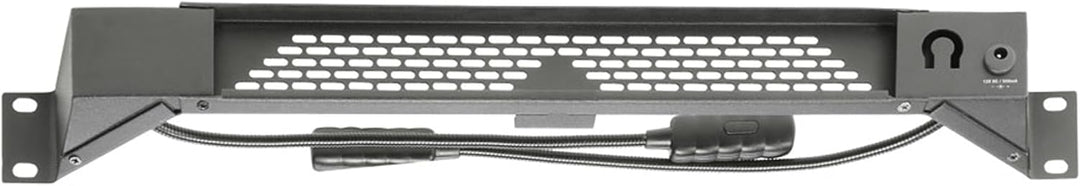 Adam Hall Stands 87463ULTRA 48,3 cm (19 Zoll) Parts Kaltweisse COB-LED-Rackleuchte mit zwei Schwanen