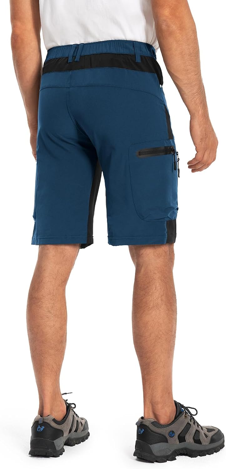 Hiauspor Wanderhose Herren Kurz Outdoor Shorts M Indigo, M Indigo