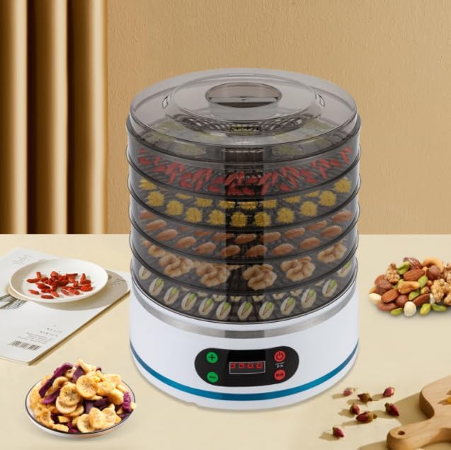 350W Food Dehydrator 5 Etagen Trockengestelle Beef Jerky Gemüse & Obst Dehydrator mit LED Anzeige 35
