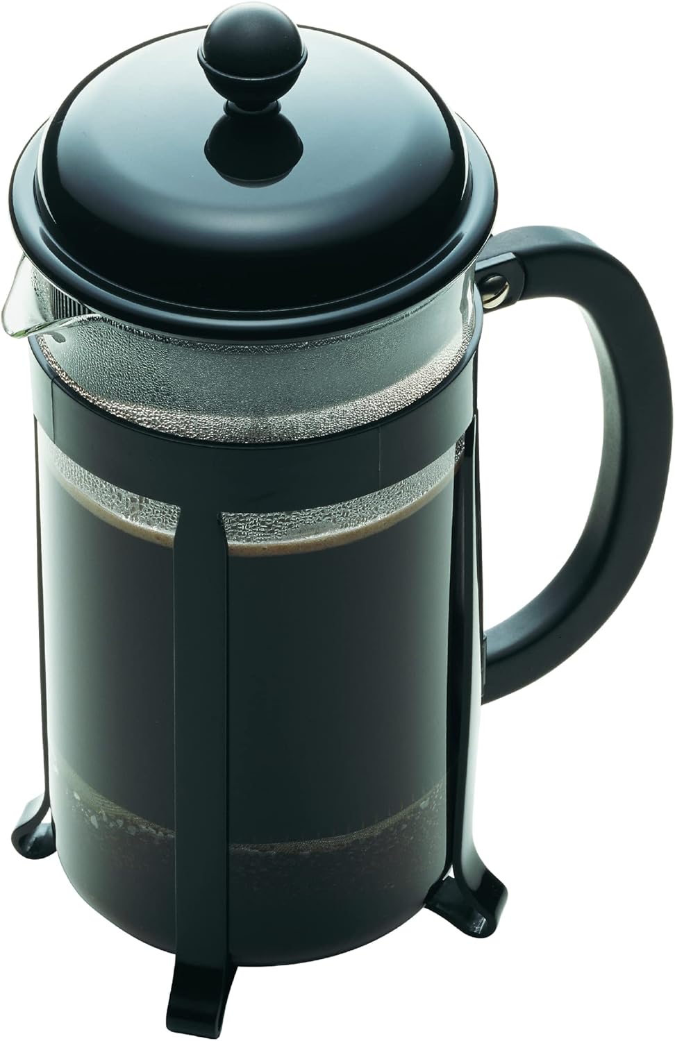 Bodum Java French Press Kaffee- und Teebereiter mit bruchsicherer SAN-Kunststoff-Karaffe, 100 ml, Sc