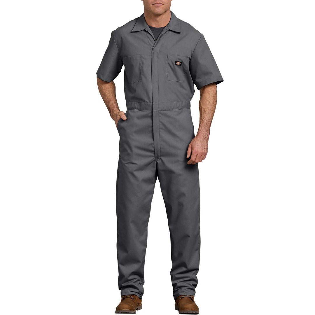 Dickies, Herren, Dickies Kurzarm-Overall für Herren M Grau, M Grau