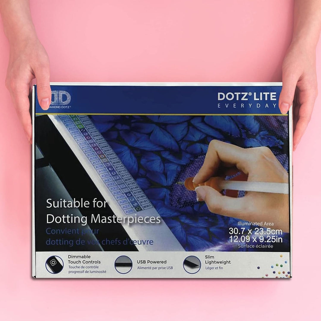 Diamond Dotz Lichtbak, Lightpad 33,5 x 23,5 cm