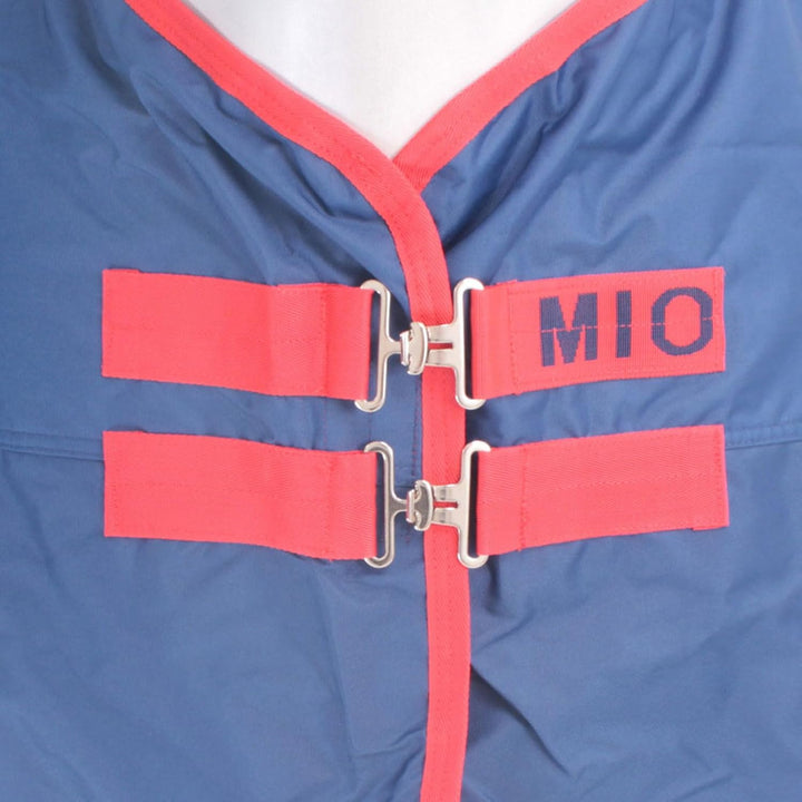 Horseware Mio Turnout Medium 200g - Dark Blue & Red 140, 140