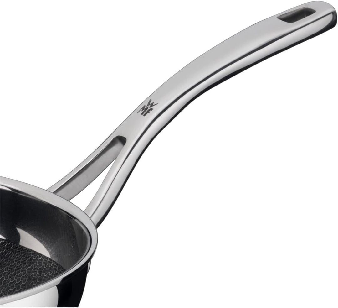 WMF Profi Resist Wokpfanne 28 cm, Wok Induktion, Mehrschichtmaterial vollbeschichtet, Wabenstruktur,